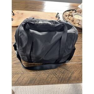 LL Bean Traveller Bag Hanging Nylon Toiletry Organizer Bag Black